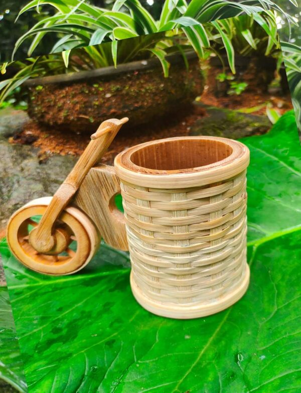 Bamboo Pen Holder