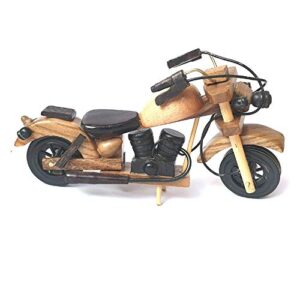 Handcrafted Wooden Bike Toy | Kids Play Toy & Unique Home/Office Decor Showpiece