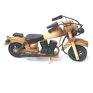 Handcrafted Wooden Bike Toy | Kids Play Toy & Unique Home/Office Decor Showpiece