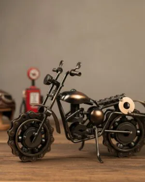 Handmade Metal Bike Model