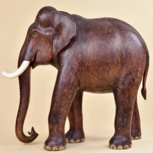 759078233_1031914409604638_5515211051054615961_n 6 Feet Handmade Wooden Elephant Statue – Premium Indian Siris (Lebbek) Wood | Handcrafted in Kerala