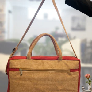 Premium Natural Jute Executive Messenger Bag-100% Jute | Made in India