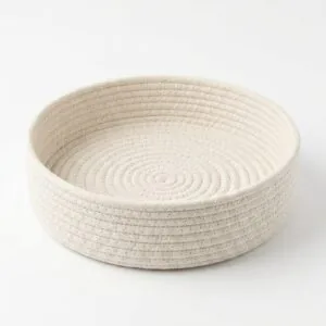 IMG_9144 (1) Handcrafted Round Cotton Rope Tray Basket