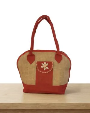 V1 Elegant Women's 100% Natural Jute Handbag